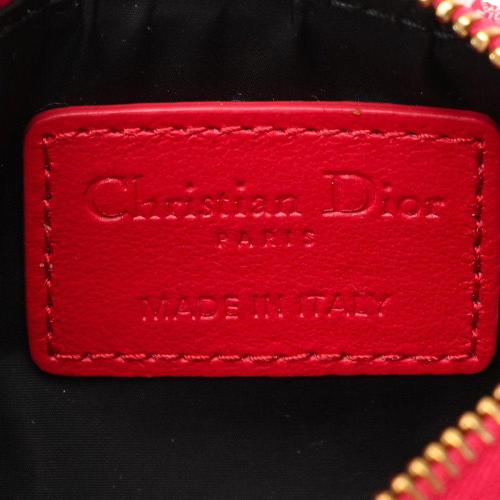 Dior Pouch Multifunction Pouch Shoulder Pink Whit… - image 7